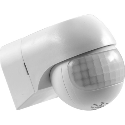 Greenlux MINI pro LED 180° na stěnu bílé 12m IP44 230V 10s-15min 800W /GXSE007/