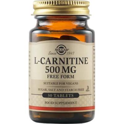 Solgar L-Carnitine 500 mg, 30 tablets