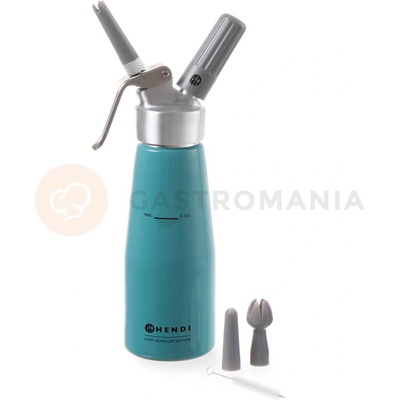 Hendi Šľahačková fľaša, edícia Kurta Schellera 0,5 l tyrkysová