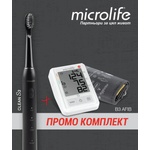 Microlife Промо комплект Microlife BP B3 AFIB автоматичен апарат за кръвно + CLEAN S3 Звукова електрическа четка за зъби (1673127)