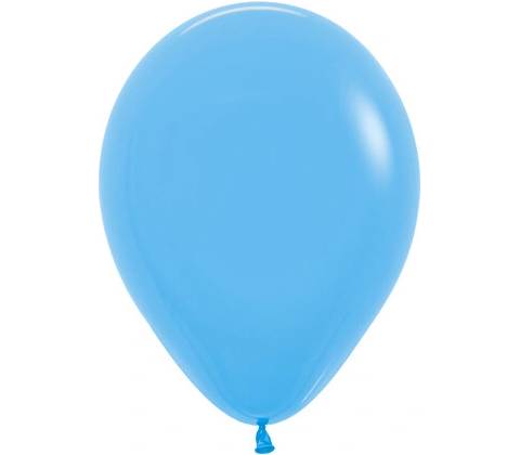 Balón solid 28 cm svetlo modrý