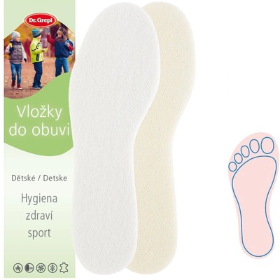 Dr. Grepl Dětské vložky stélky filcové do bot