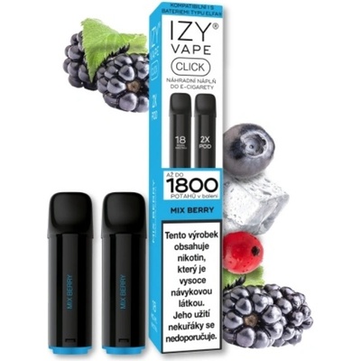 Izy Vape Izy Click Mix Berry Bobulovitá směs 2x2ml
