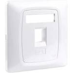 3M Лицев панел 3M VOL-CHUK-1K, 86x86, за 1x RJ45 вложки, бял (XF003849205)