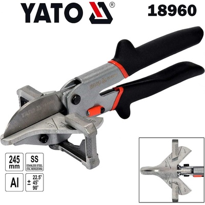 TOYA Ножица за ъглово рязане, 250 мм, yato yt 18960 (uni-010827)