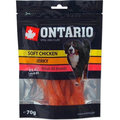 Ontario kuře měkké proužky 70 g