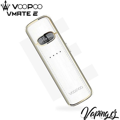 VooPoo VMATE E Pod 1200 mAh White Inlaid Gold 1 ks