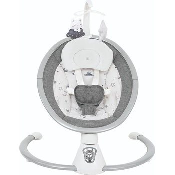 Image 1 of KikkaBoo Електрическа люлка Twiddle Grey 2023 (31005010055)