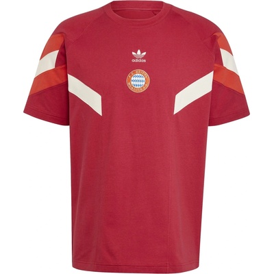 Тениска Adidas Bayern Munich Originals T-Shirt Adults - Maroon