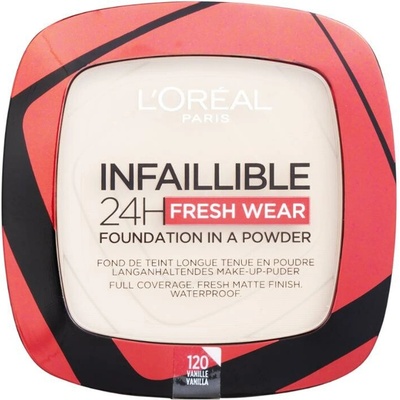 L'Oréal Paris Make-up v pudru Infaillible 24H Fresh Wear Foundation in a Powder 180 Rose Sand 9 g