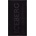 ICEBERG Плажна кърпа за мъже iceberg, uni, Черен (ice25tw01_neblack)