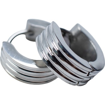 Glare oceľové náušnice 30