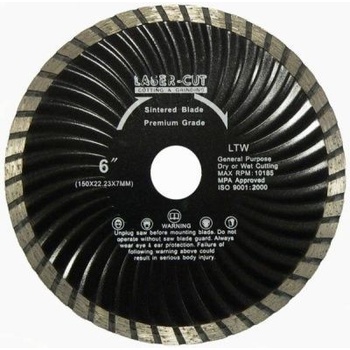 Lasercut Kotouč diamantový řezný 230 x 22,2 x 7 mm L00130