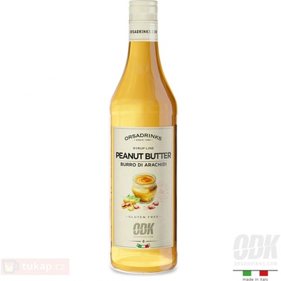 ODK Sirup Arašídové máslo Peanut Butter 0,75 l