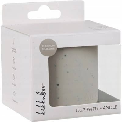 KIKKABOO Hrnek Platinum Silicone Sand