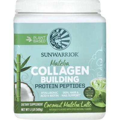 Sunwarrior Collagen Building kokos matcha latte 500 g