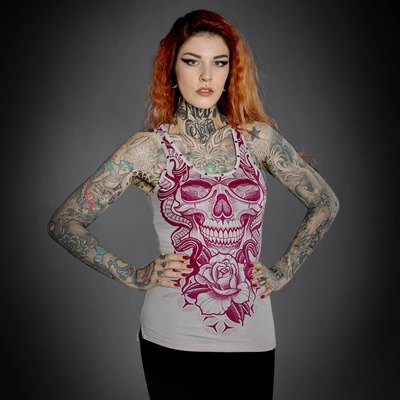 HYRAW дамски потник hyraw - dot skull - f23-w04