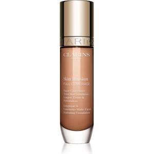Clarins Skin Illusion Hydrating Foundation високо покривен фон дьо тен цвят 112.5W 30ml