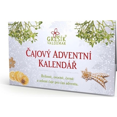 Grešík Valdemar Čajový adventní kalendář 24 n.s.
