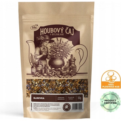 Sibipharm Slinivka houbový čaj 50 g