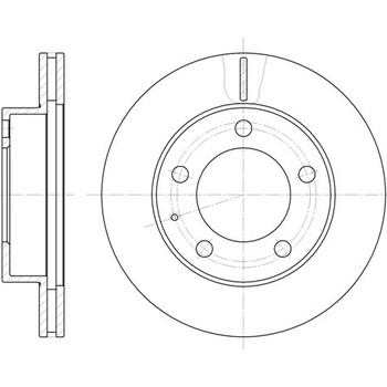 Brzdový kotúč REMSA 6203.10
