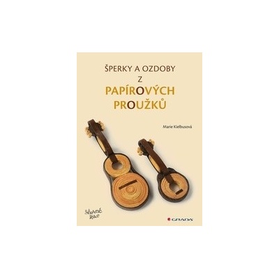 Šperky a ozdoby z papírových proužků