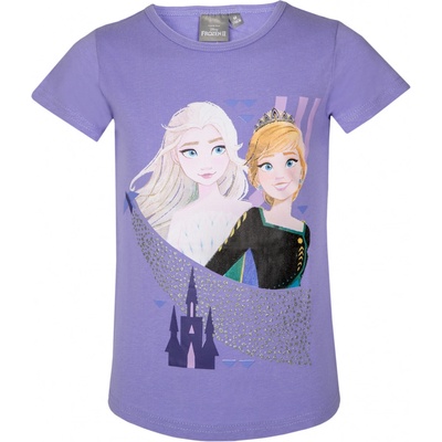 Frozen licencia dievčenské tričko 205 fialková