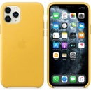 Apple iPhone 11 Pro Max Leather Case Meyer Lemon MX0A2ZM/A