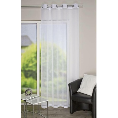 HOME WOHNIDEEN hotová záclona 53300 UNI DOLLY 0305 seda 245x140 cm (v x s)