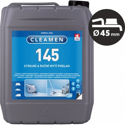 CLEAMEN 145 strojné a ručné umývanie podláh 5 l