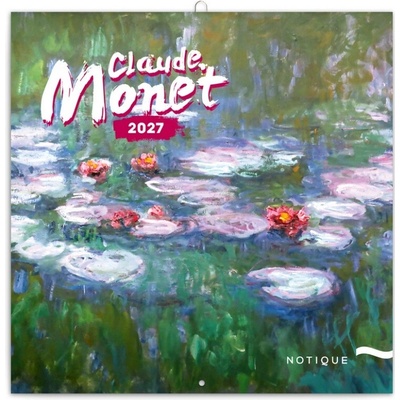 poznámkový Claude Monet 30 x 30 cm 2027