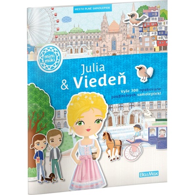 JULIA & VÍDEŇ Město plné samolepek
