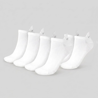 GymBeam Чорапи Tab 3Pack White M