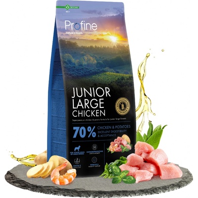 Profine Dog Junior Large Chicken & Potatoes 12 kg