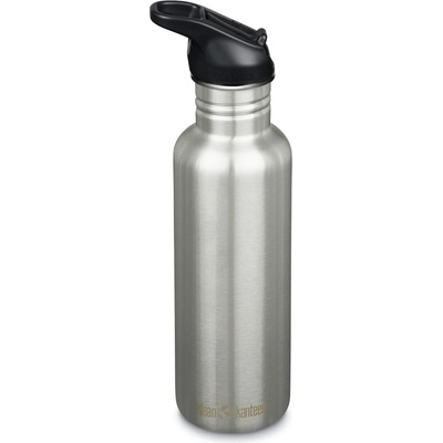 Klean Kanteen Бутилка за вода Klean kanteen Classic Flip Sport Water bottle - Brushed Stainless - размер 800 ml (533-2198-0211)