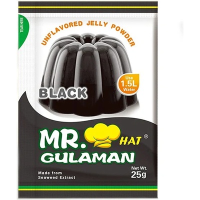 Mr. Hat Gulaman Želatina v prášku černá 25 g