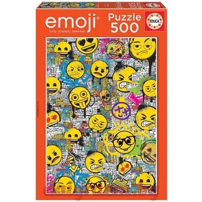 Educa Пъзел educa 18485 - 500 части - Емотикони (edu18485)