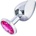 SuperLove Anal Jewel Silver-Pink