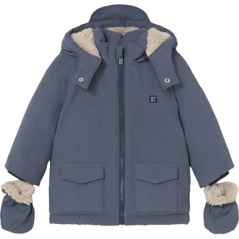 Парка с ръкавици Mayoral - С качулка, синя, 18 м (15-02421-045-18M)