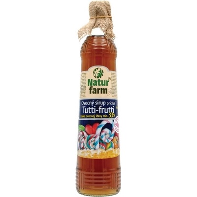 Natur farm Ovocný sirup tutti frutti 0,7 l