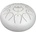 Shamann 10" 11 Notes F-Major White Tongue Drum (HS11-10WHITE)