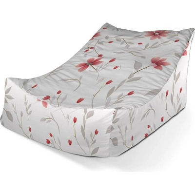 Sablio Sedací vak Lounge Přírodní elegance 80 x 95 x 50 cm