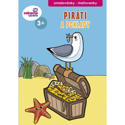 Omalovánky A5 Piráti a poklady