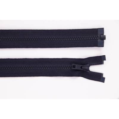 de-park Zip YKK - 55cm - dělitelný - černomodrá - 549