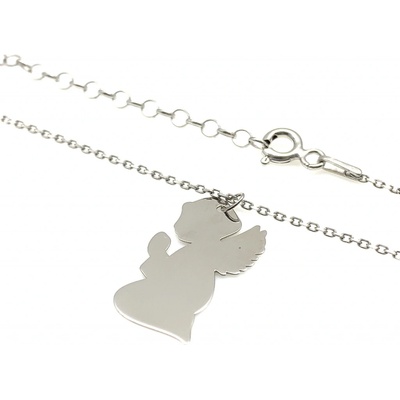 Jan Kos jewellery Stříbrný řetízek s přívěskem 12115437