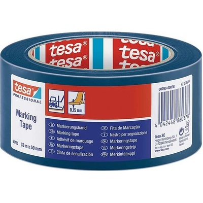 Tesa Professional Vyznačovacia páska 50 mm x 33 m modrá