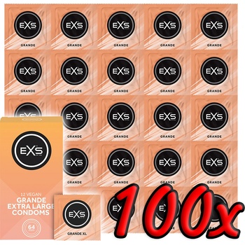 EXS Condoms Grande 64mm 100 pack