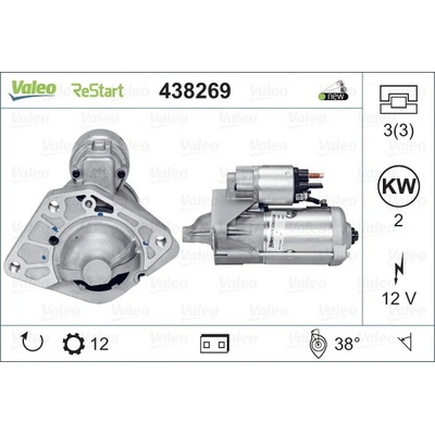 Startér VALEO 438269