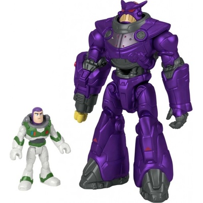 Mattel Fisher Price Imaginext Zurg a Buzz Rakeťák