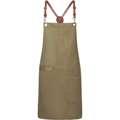 G.Gastro Karlowsky Zástěra s laclem Urban X-Style khaki D9785878